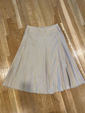 Light Gray Women's A-Line Skirt